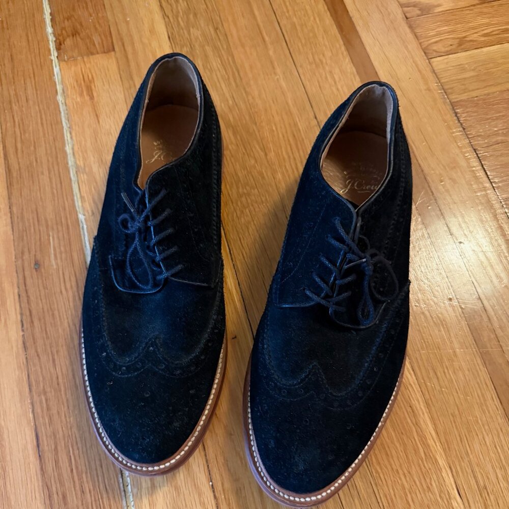 J.Crew Men's Kenton Suede Wingtips